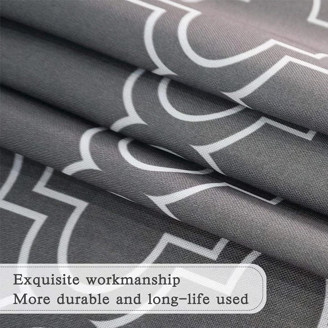 Square Marble Tablecloth, Granite Surface Pattern Stormy Details Natural Mineral Formation Elastic Edge, Can Wipe Indoor/Outdoor Dining Table Cover, Fit for 55"x55" Square Table Pale Grey Dust