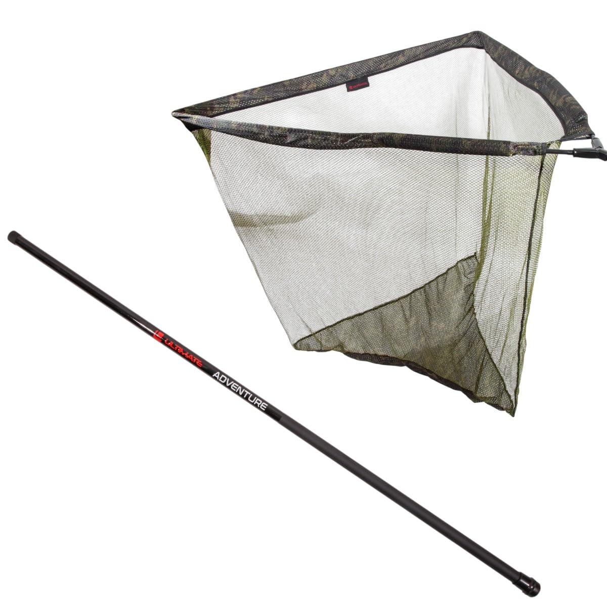 Ultimate Combo Full Float Carp Net Camo 42" + Tele Handle - Ensemble Carpe