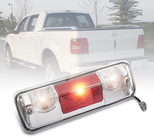 923-237 F150 Luz trasera central de montaje alto, tercera luz trasera de freno de camión compatible con Ford F-150 2004-2008, Explorer Sport Trac