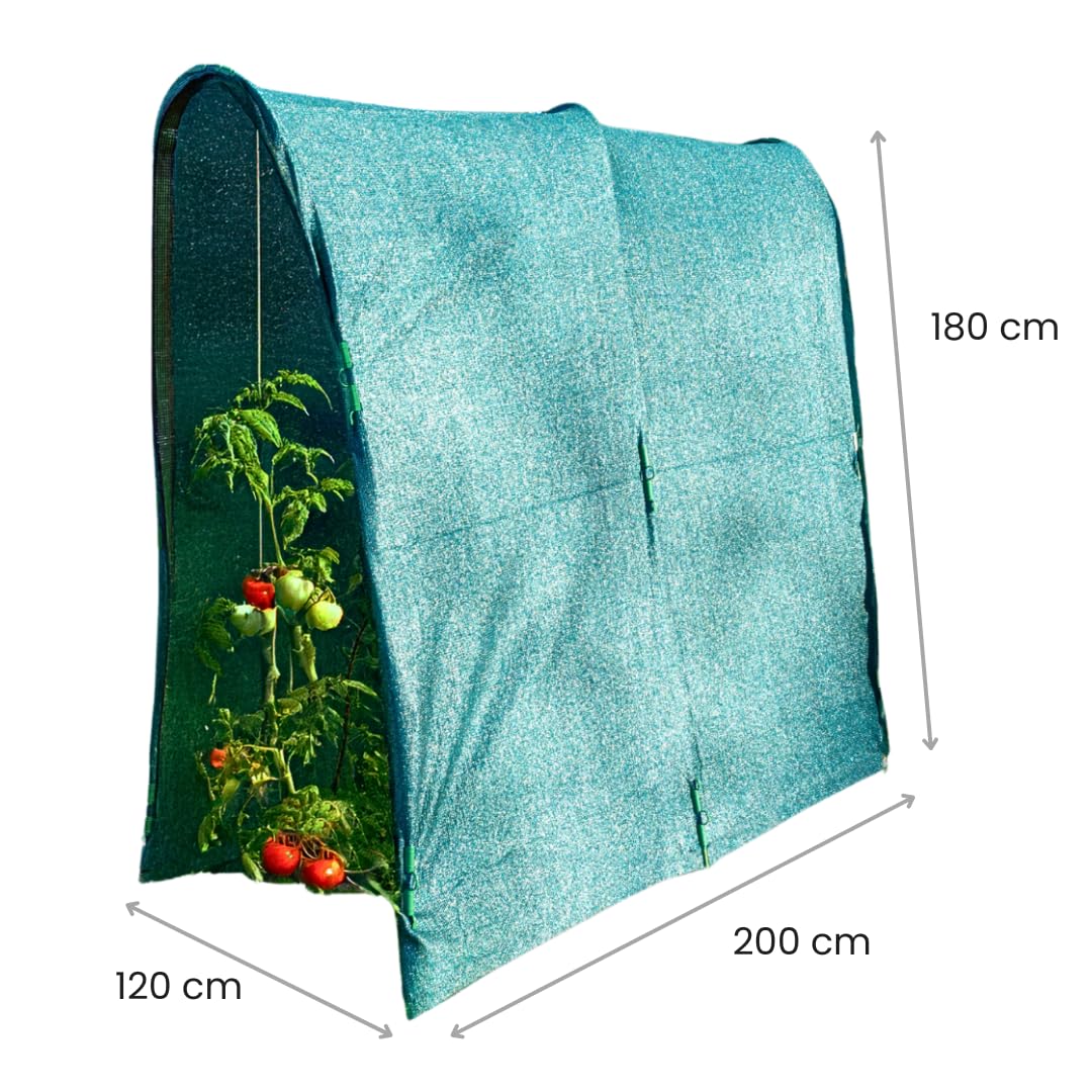Serre À TOMATES Filet Protection Solaire 200 x 350 cm – Croissance optimale