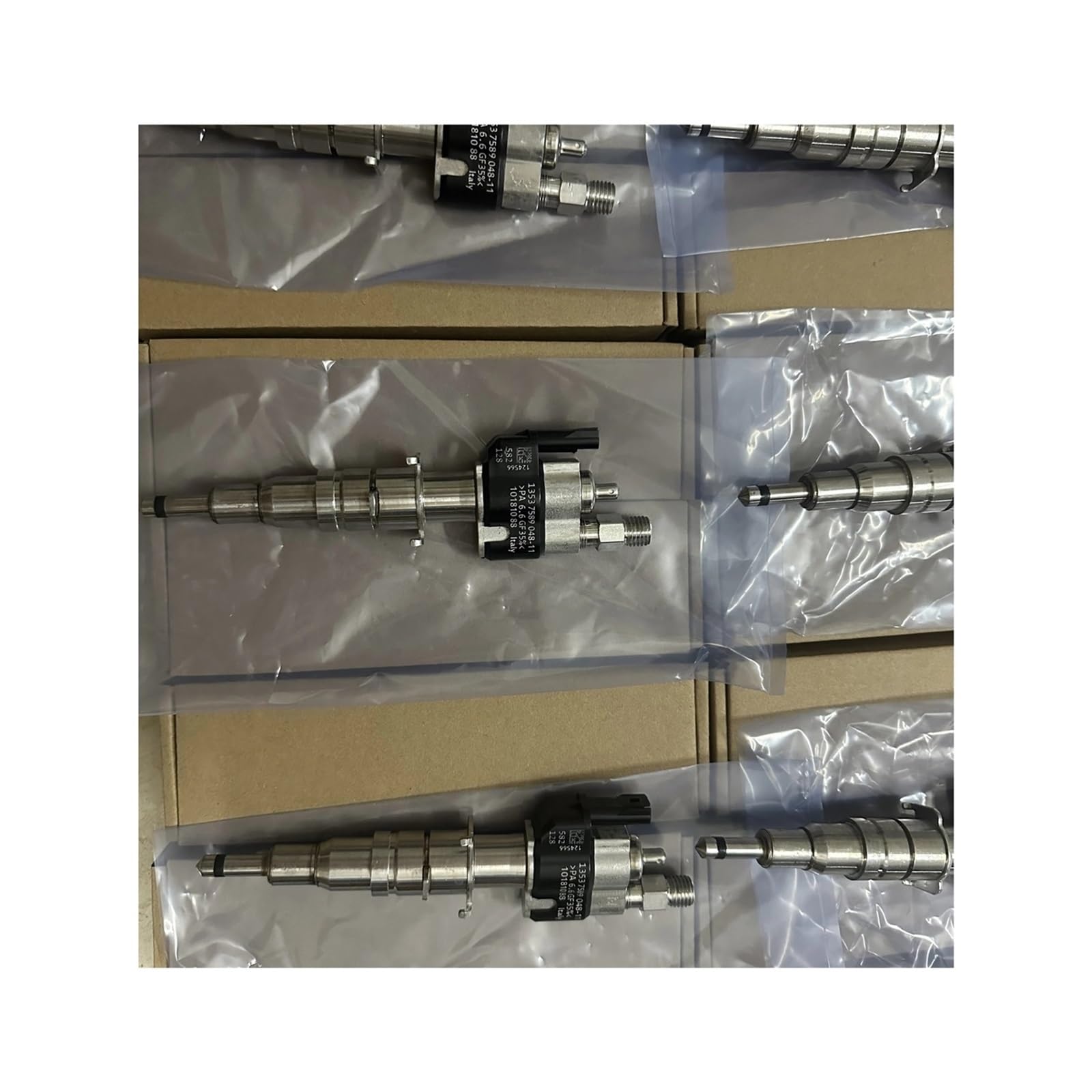 Iniettore di carburante 13537589048-11 Compatibile per BMW Serie 1 Serie 3 Serie 5 Serie 6 13537589048 Iniettore di carburante Compatibile per BMW N43 N53