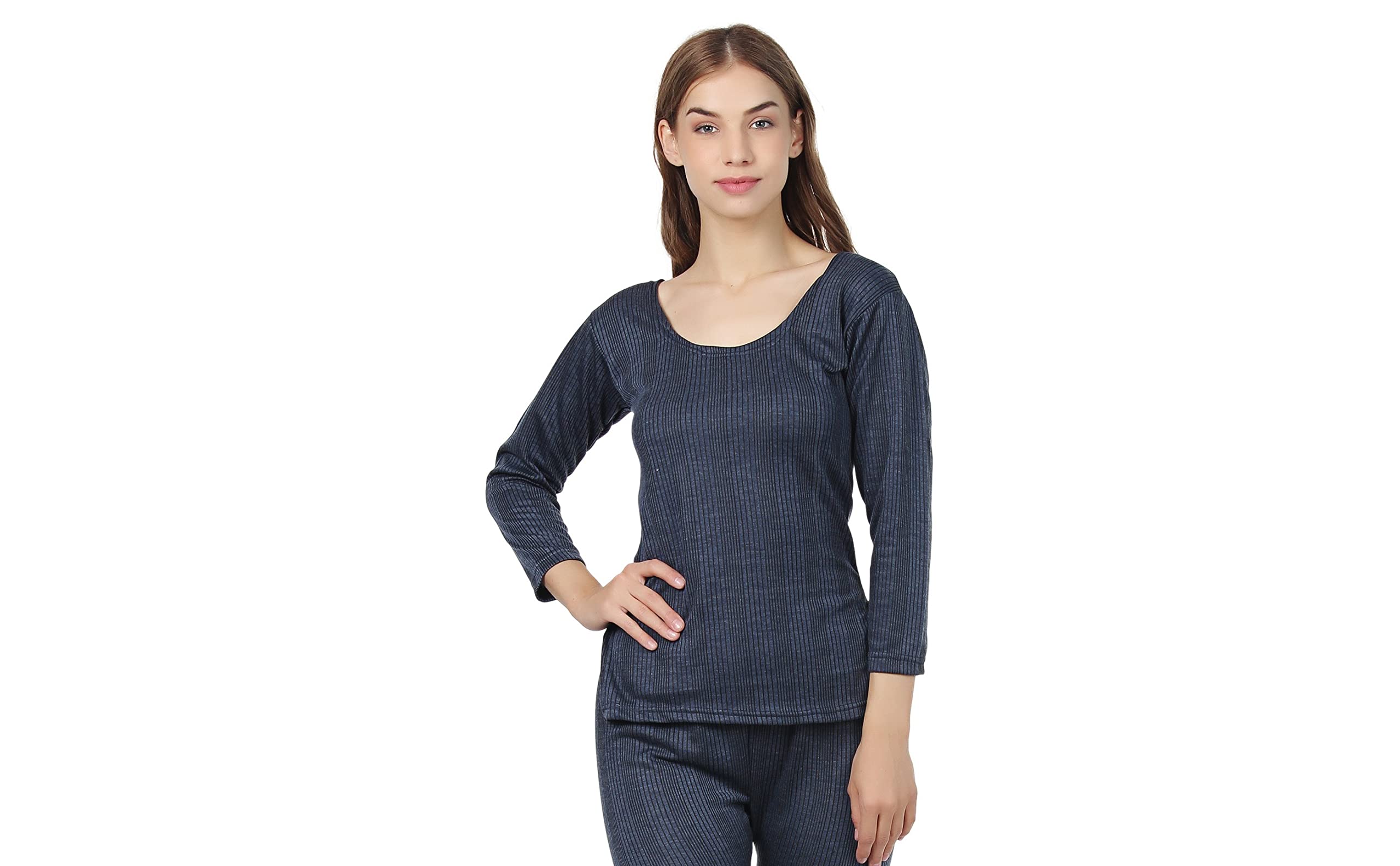 boleem Women/Ladies/Girls Cotton Winter Wear Thermal 3/4 Sleeve Top-picture-20