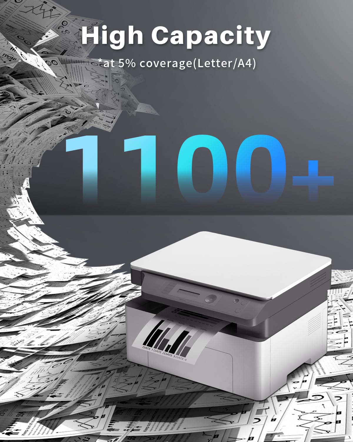 INK4U Toner 135X compatibile con HP 135X W1350X per Stampanti HP LaserJet M209dw M234dw M234sdn M234sdw (Con chip, 1 Nero)