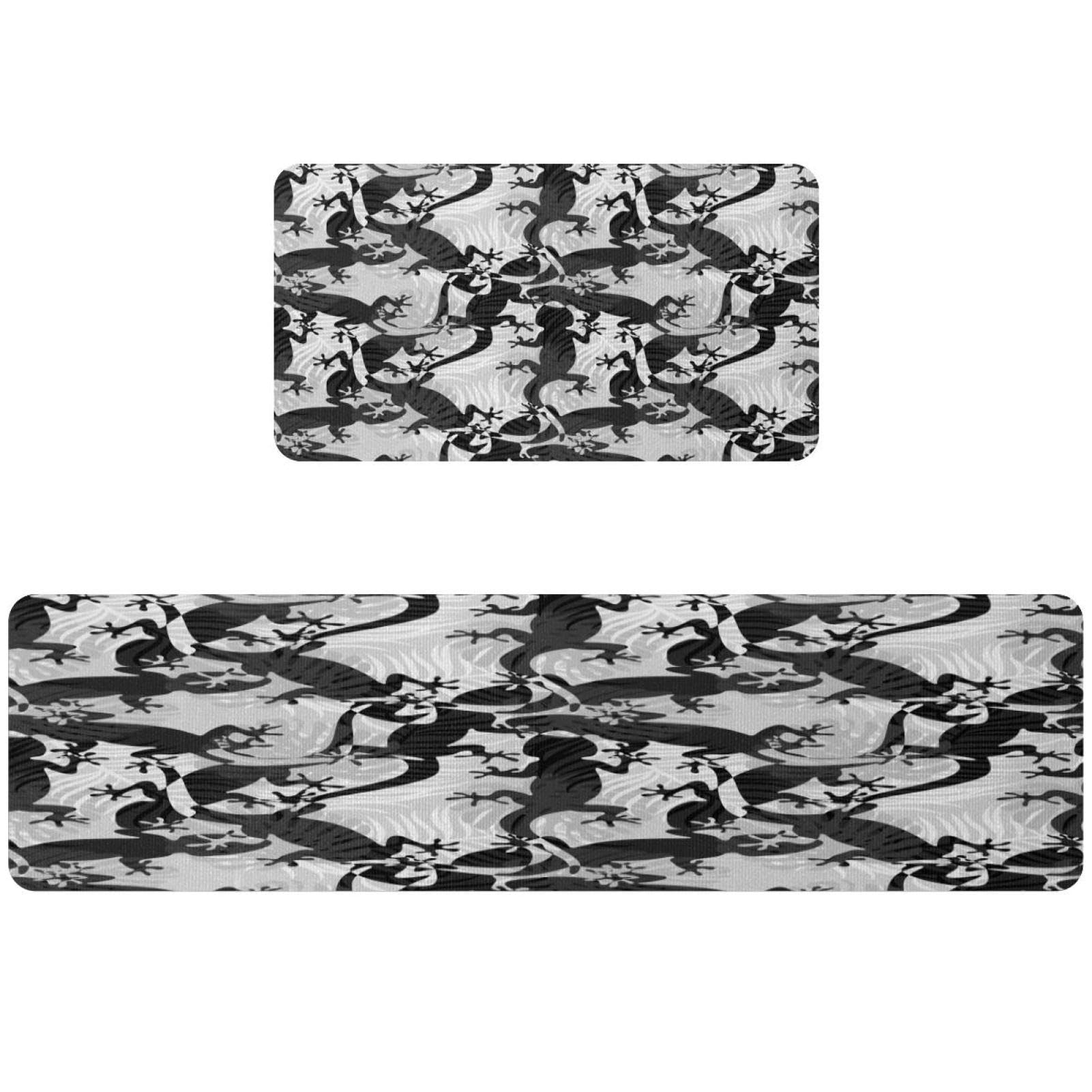 Tapis de cuisine absorbant lavable et antidérapant lot de 2