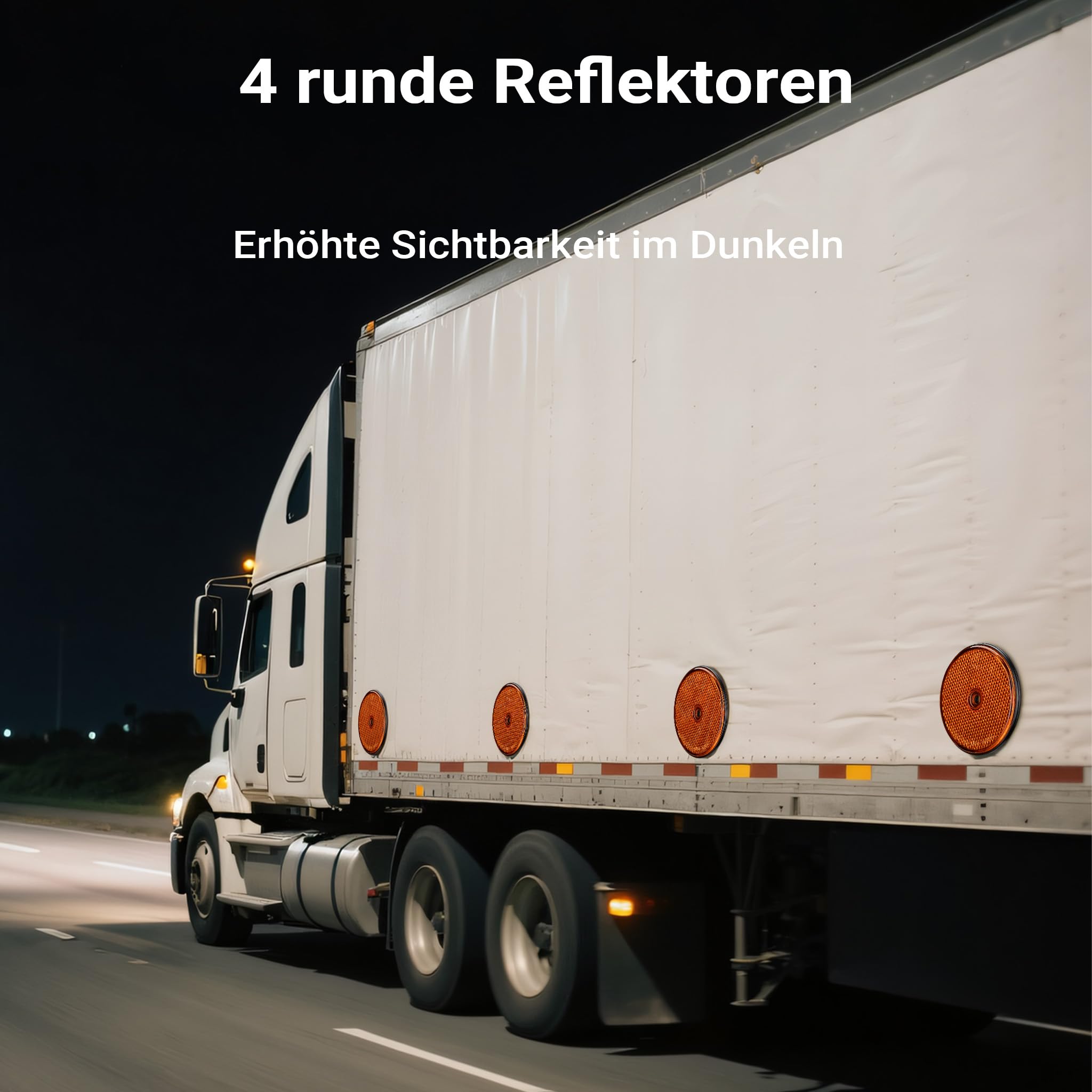 Wiltec Rückleuchten Set für Anhänger 12-teilig, 7-poliger Stecker mit 5 m Kabel, Rücklicht mit E-Prüfzeichen, Anhängerbeleuchtung