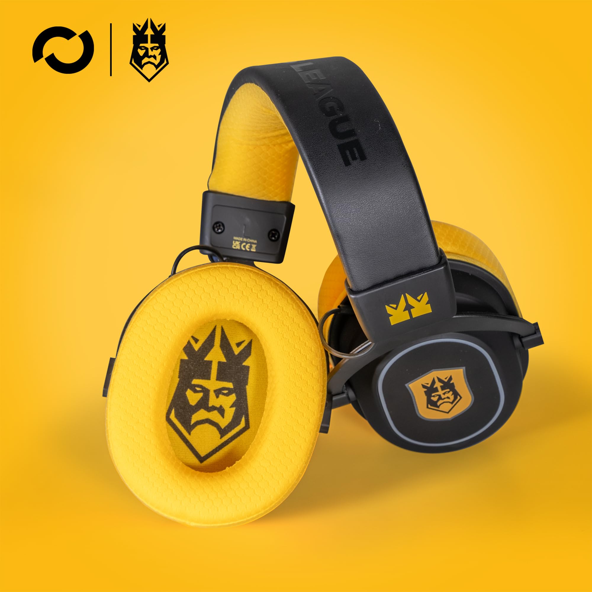 Blade - Kings League | Wieloplatformowe bezprzewodowe słuchawki do gier - Niskie opóźnienie 2,4 GHz i Bluetooth | Płyty magnetyczne wymiennego sprzętu | Wyjmowany mikrofon (gniazdo 3,5 mm)