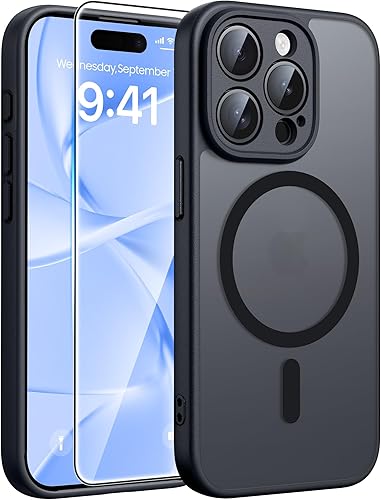 Miniatura 92 de FNTCASE Funda para iPhone Air: [Compatible con Magsafe] Fundas translúcidas mate con [protección completa de la cámara] [protector de pantalla]