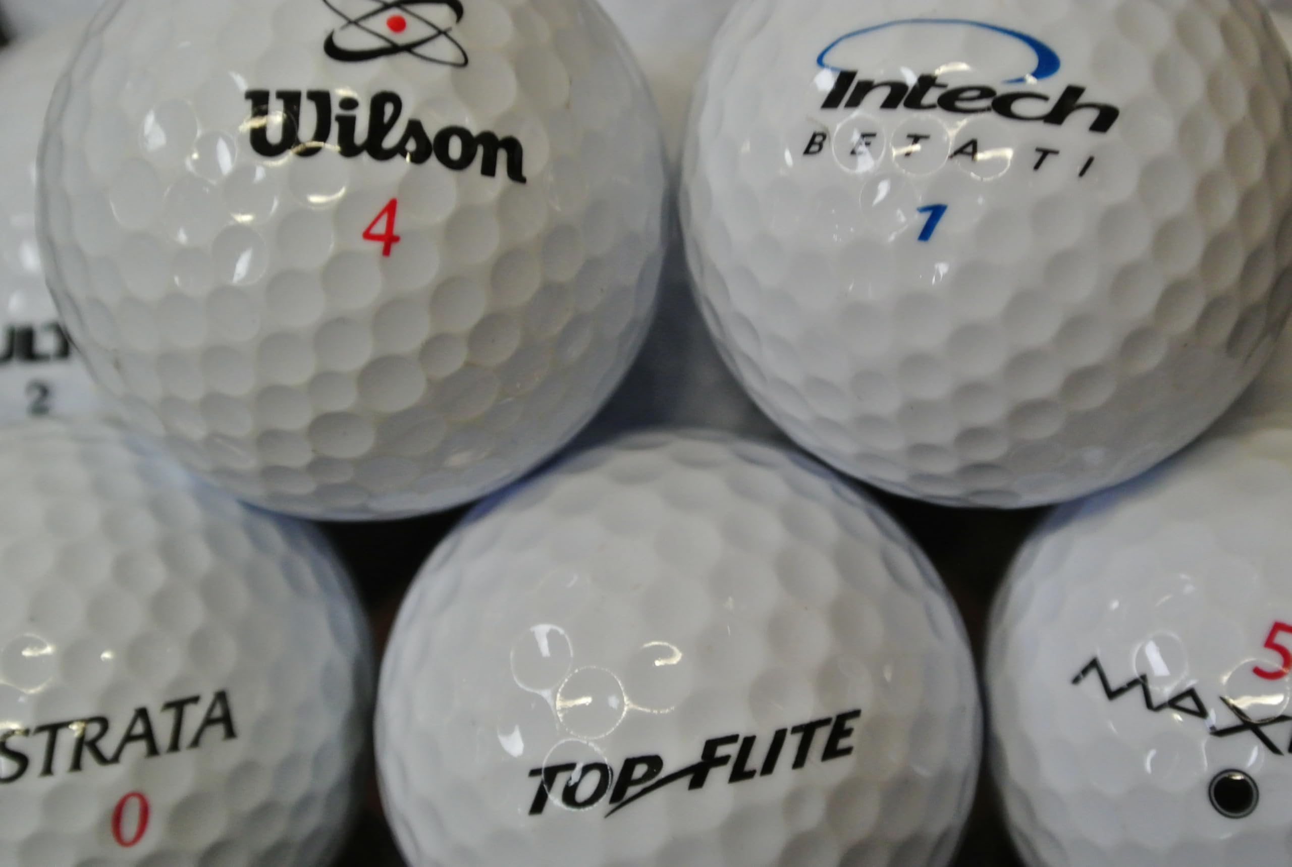 Marcas Mix pelotas de golf AAA/AA en bolsa de red