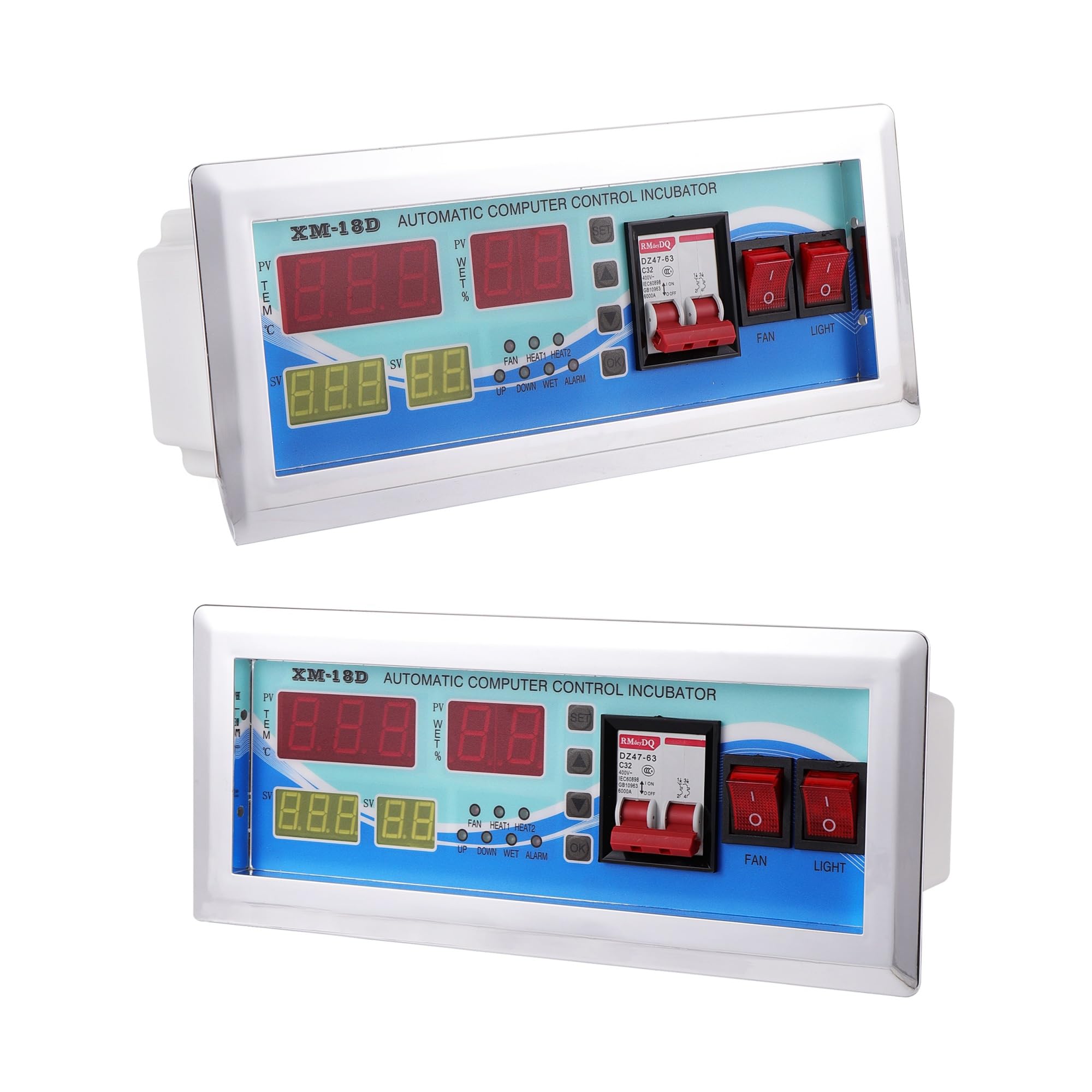Kontroler Temperatury, XM-18D Inkubator jaj Cyfrowy Automatyczny Termostat Kontroler Miniaturowy System Sterowania Inkubatorem Jaj Maszyna Wylęgarnia