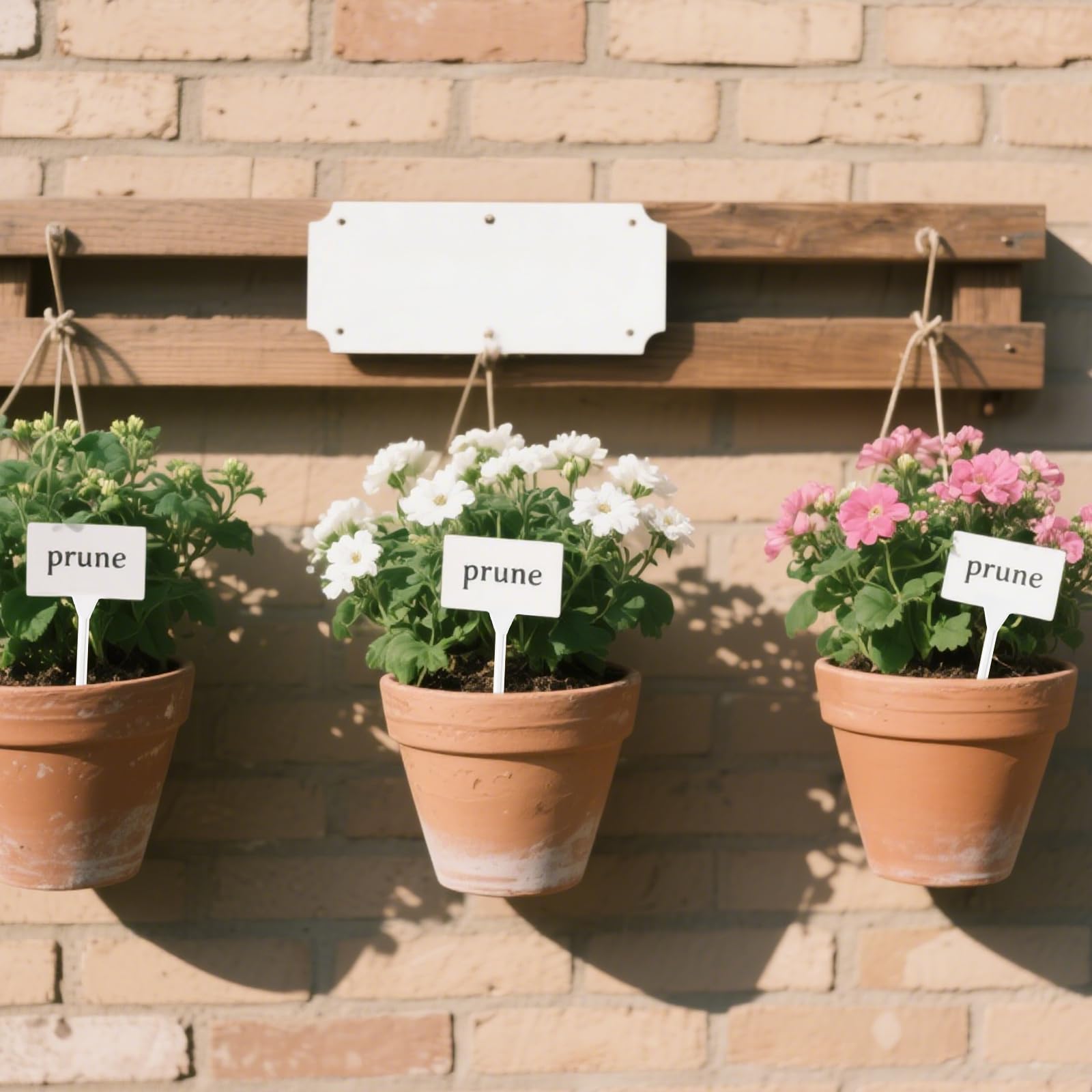 Lot de 60 étiquettes pour plantes - Résistantes aux intempéries - 30 cm - En plastique - Pour l'extérieur - Résistantes aux intempéries - Étiquettes pour plantes - Étiquettes pour légumes