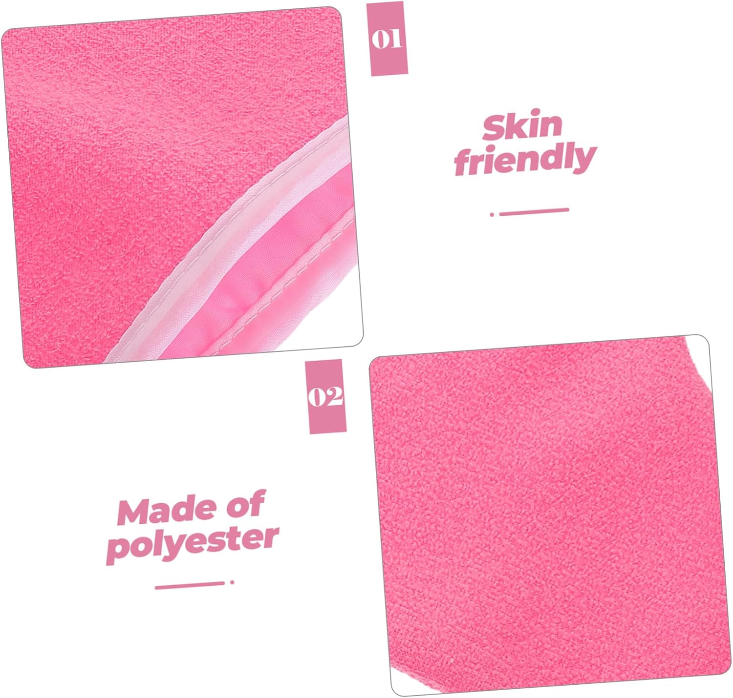 Didiseaon Foot Wax Paraffin Treatment Gloves 1 Pair Hydrating Spa Booties Reusable Foot Covers Soft Fabric Liners for Bath