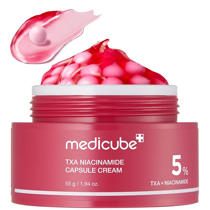 medicube Creme facial em cápsula com TXA e niacinamida