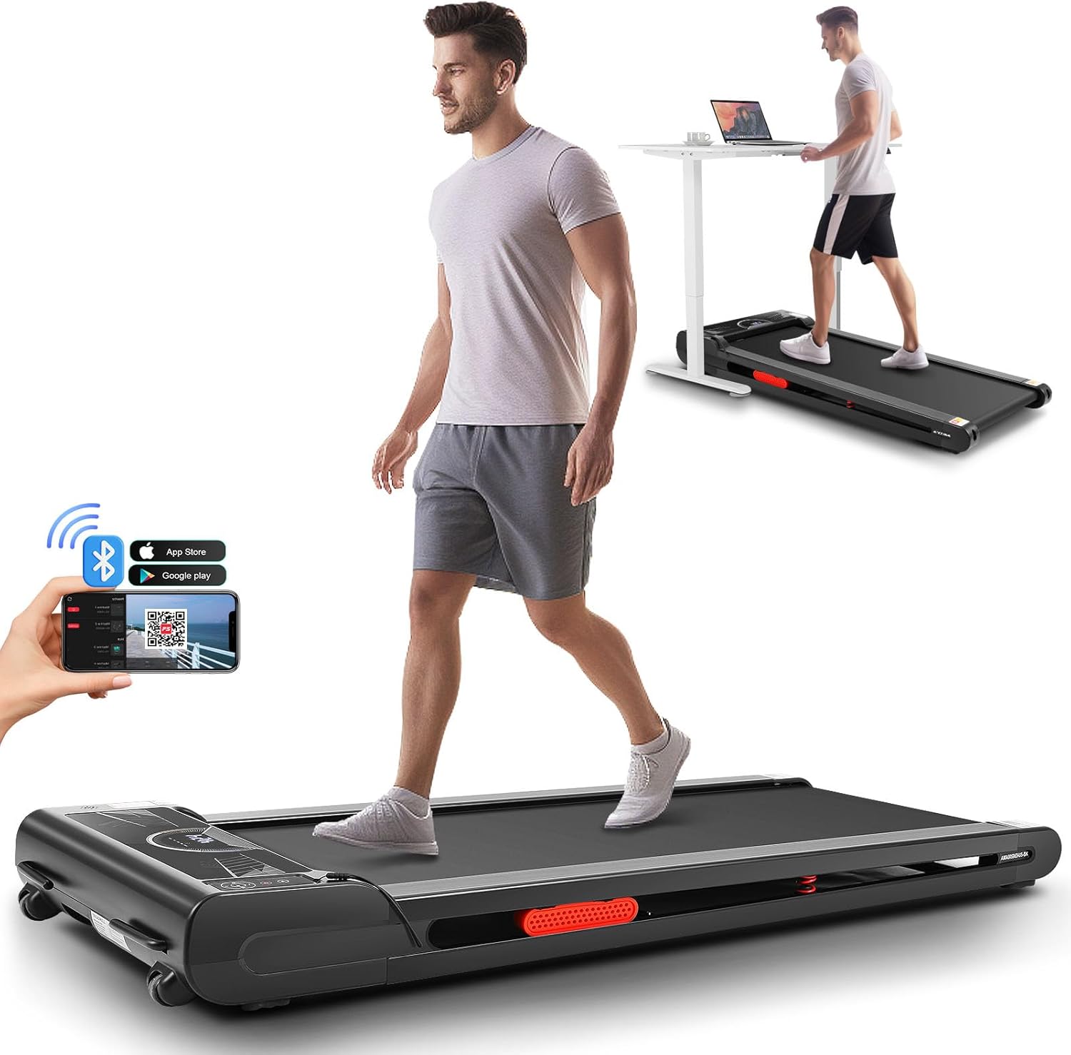 FUNMILY in Under Desk Treadmill Walking Pad with Zambia Ubuy