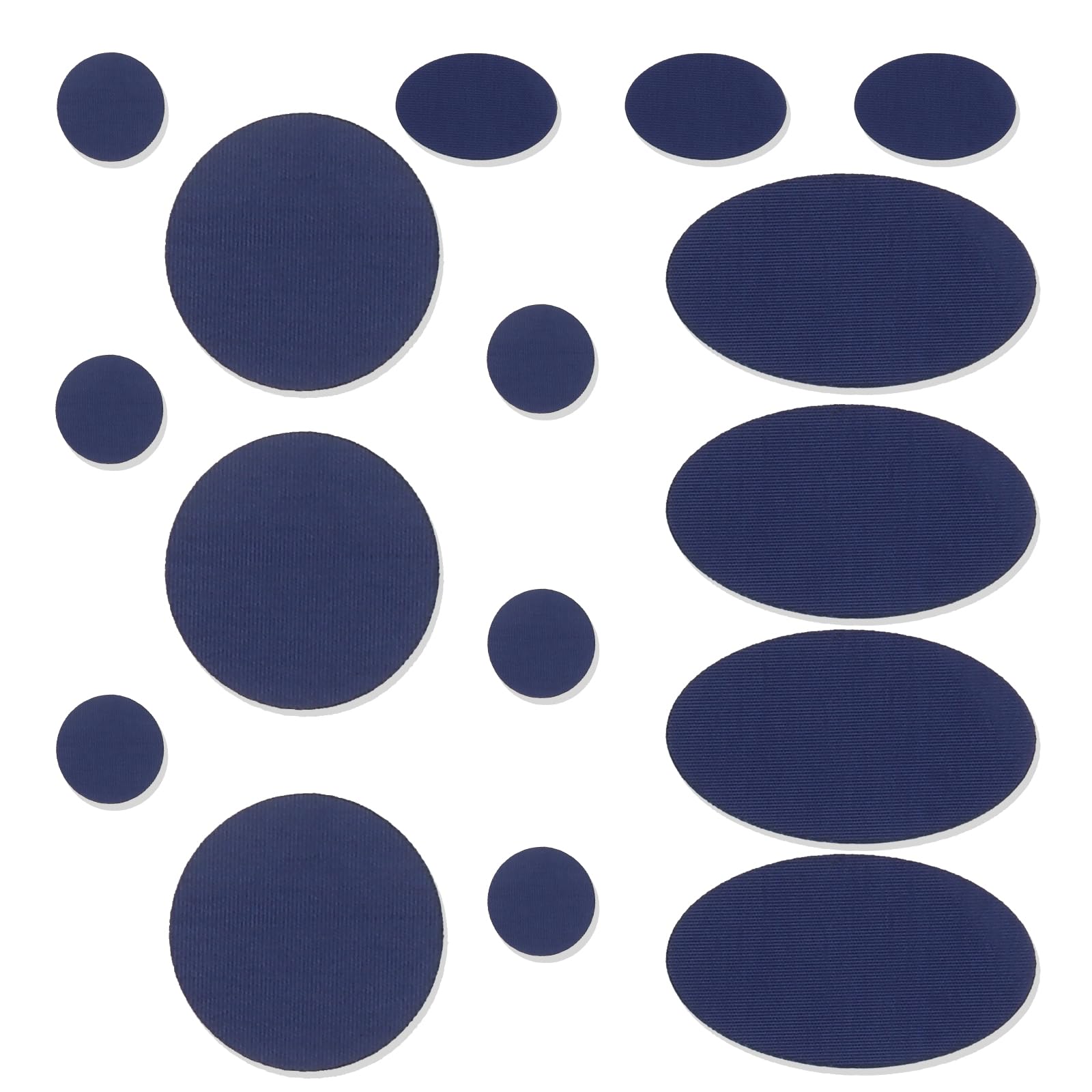 Kit De 48 Parches Adhesivos Para Ropa AzureRay – Resistente Al Agua, Autoadhesivos – Para Chaquetas De Plumón, Tejidos Técnicos