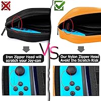 Vista 53 de daydayup Switch Carrying Case Compatible with Nintendo Switch 2, with 24 Games Cartridges Protective Hard Shell Travel Carrying Case Pouch for