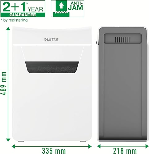 Miniatura 5 de Shredder Leitz IQ Protect Premium 10X P4 IQ Protect, W126159322 (Premium 10X P4 IQ Protect Premium - Trituradora de papel 10X P4, 18 L, Touch, P-4,