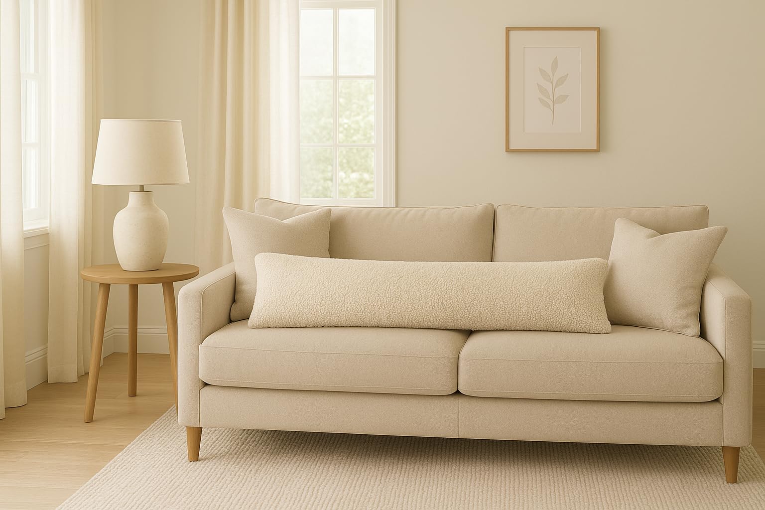 ekmTRADE Seitenschläferkissen 40x145cm Langkissen ergonomisches Schlafkissen, erholsamen Schlaf optimale Druckentlastung, Körperanpassung, für Schwangere, Stillende & Allergiker (82, Kissen mit Bezug)