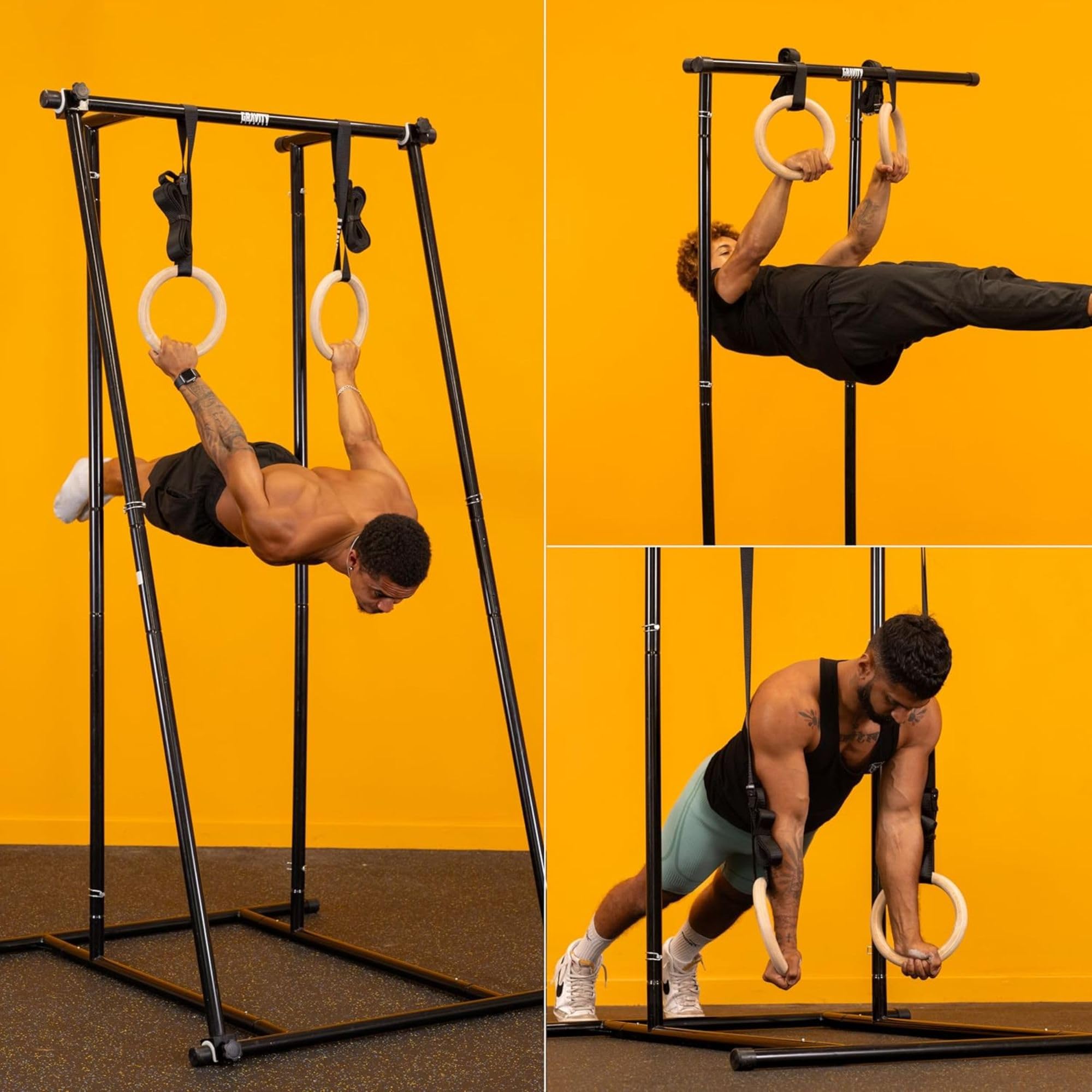 Gravity Fitness Holz-Gymnastikringe