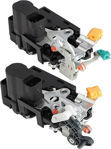 Miniatura 3 de SCITOO Actuadores eléctricos para cerradura de puerta delantera izquierda+pestillo de puerta trasera izquierda, repuesto para Buick LeSabre