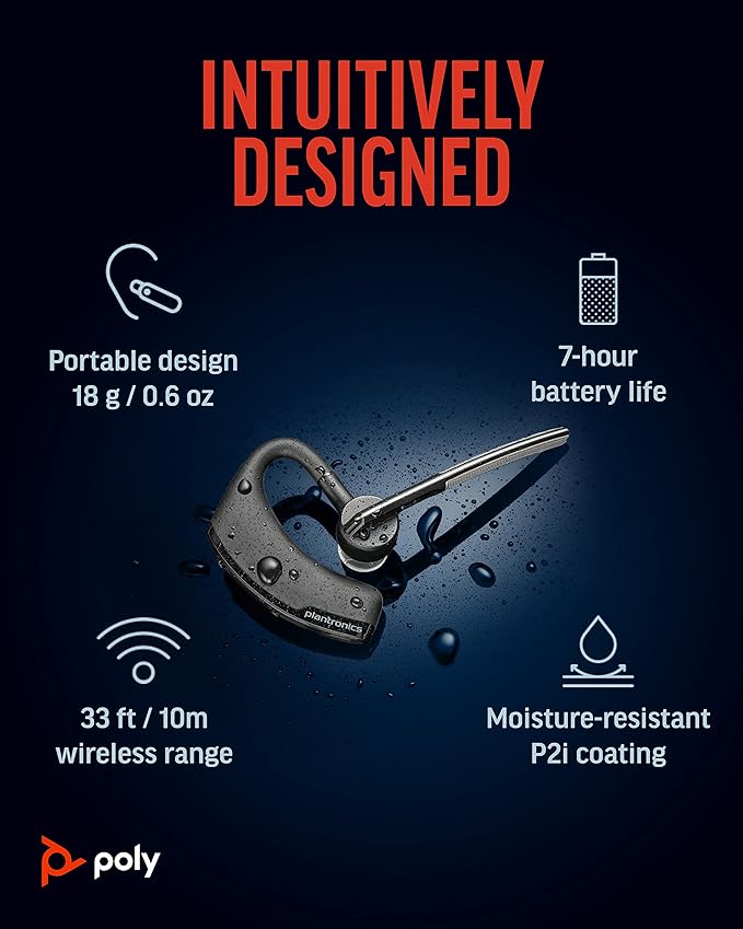 Poly Voyager Legend - Auricular Bluetooth Manos Libres miniatura 6
