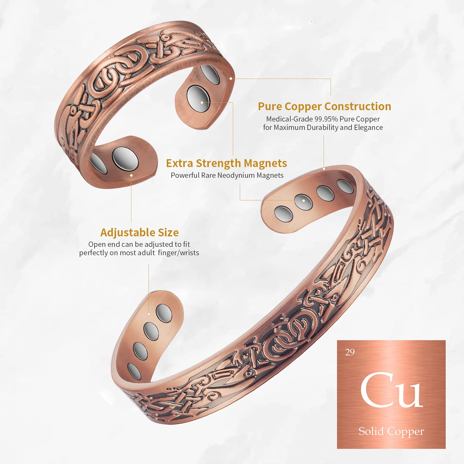 Braccialetti Magnetici La Salute Da Uomo Bracciale A Ioni Negativi Di Energia Bracciale