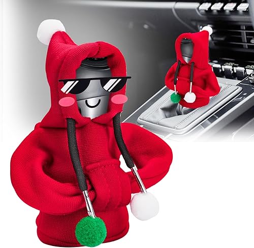 Tensilearm Sudadera con capucha para palanca de cambios de automóvil, protector universal para palanca de cambios de automóvil, diseño único