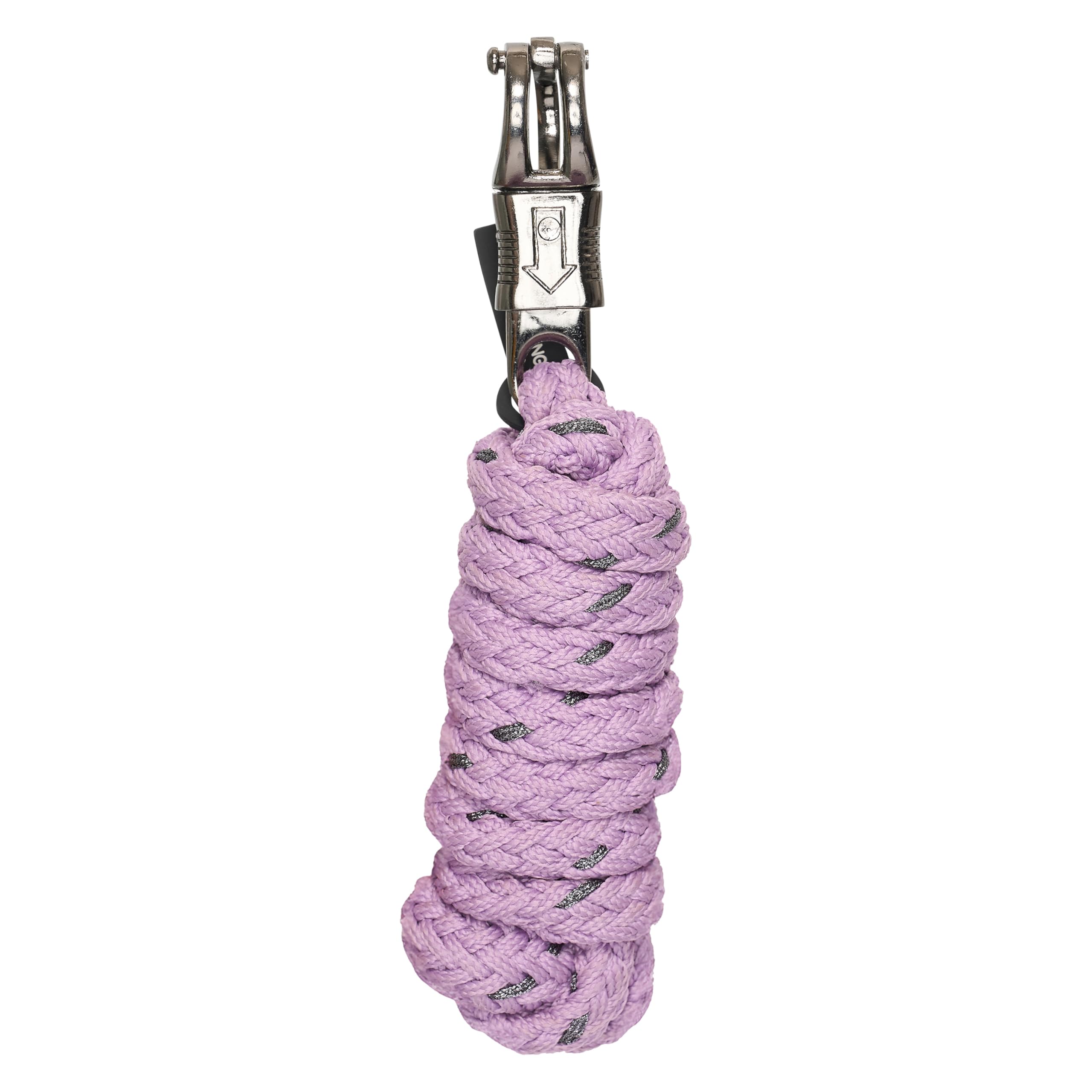 Imperial Riding IRH Deluxe Lead Rope with Lurex Thread, Panic Hook, Coated Nylon, Ballerina