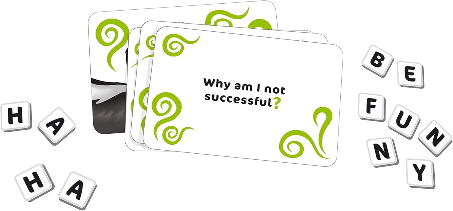 FoxMind Games: Stinker, Word Game, Party Game Where The Goal is Laughter, 200 Hilarious Questions, for 3 to 6 Players, Ages 10 and Up