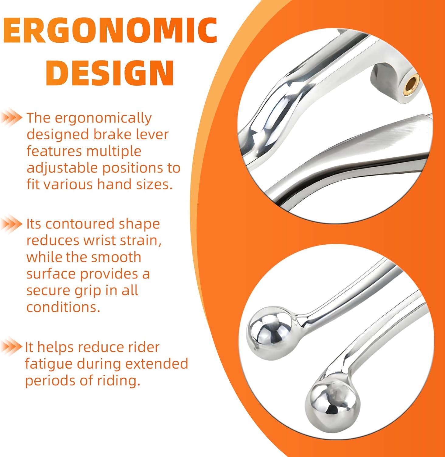 S SYUU Motorcycle Replacement Brake Clutch Hand Lever Sets Pairs Compatible with/for Suzuki GSXR 600 GSXR 750 GSXR 1000 2006 2007 2008 2009 2010 2011 2012 2013 2014 Polished Silver