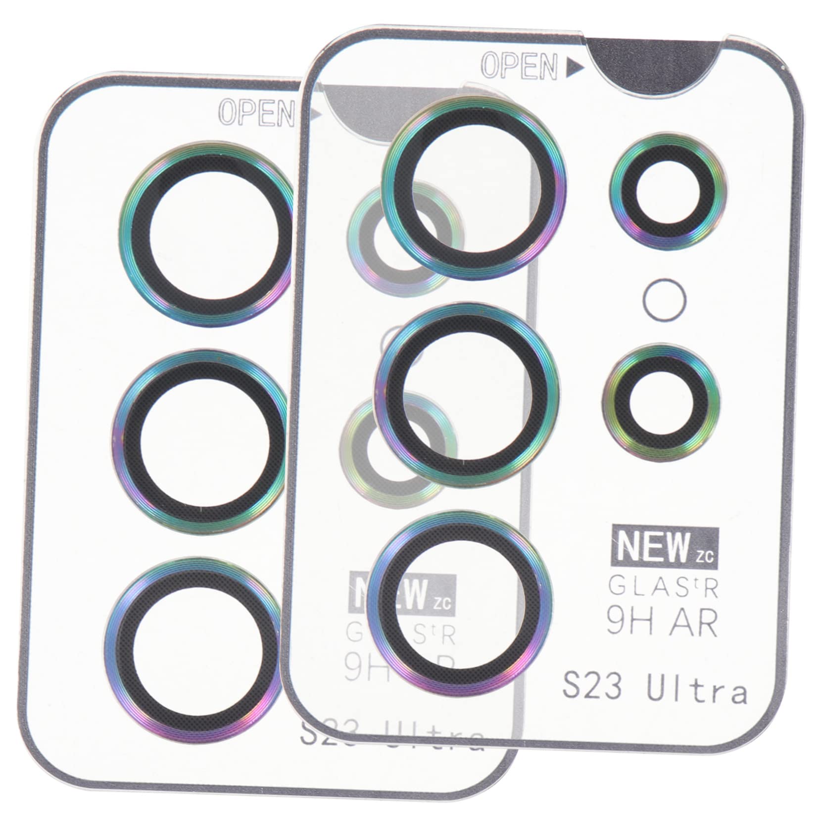 Angoily 8juegos Protector De Lentes De Cámara para Ultra De Resistente Arañazos y Alta Compatible con Cámara Trasera Instalación y Protección Efectiva