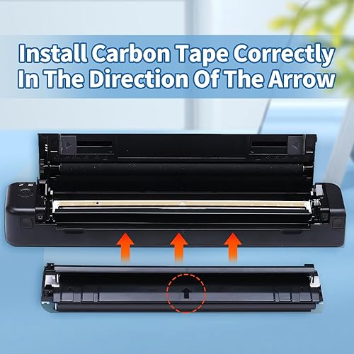 Miniatura 5 de ASprink Cinta de transferencia térmica exclusiva impresora portátil, compatible con papel de letras A4A5B5 y Estados Unidos, impresión Bluetooth