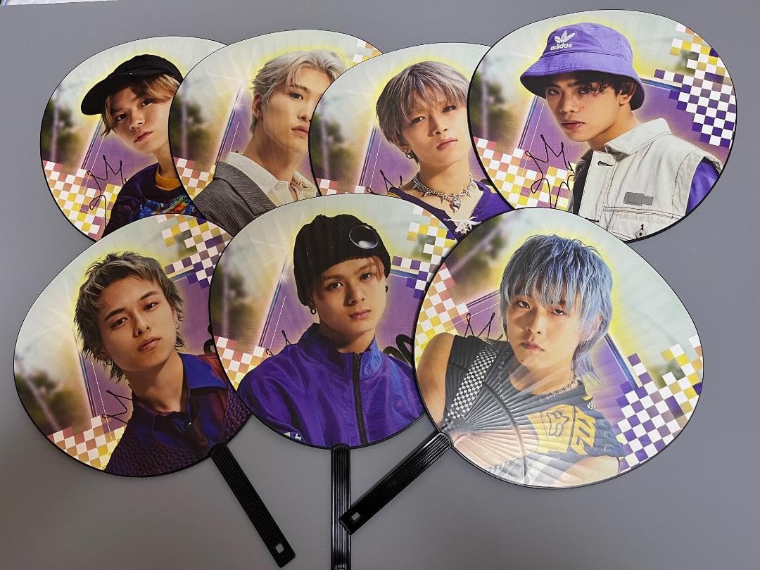 Amazon.co.jp: KID PHENOMENON うちわ 川口蒼真 夫松健介 山本光汰  