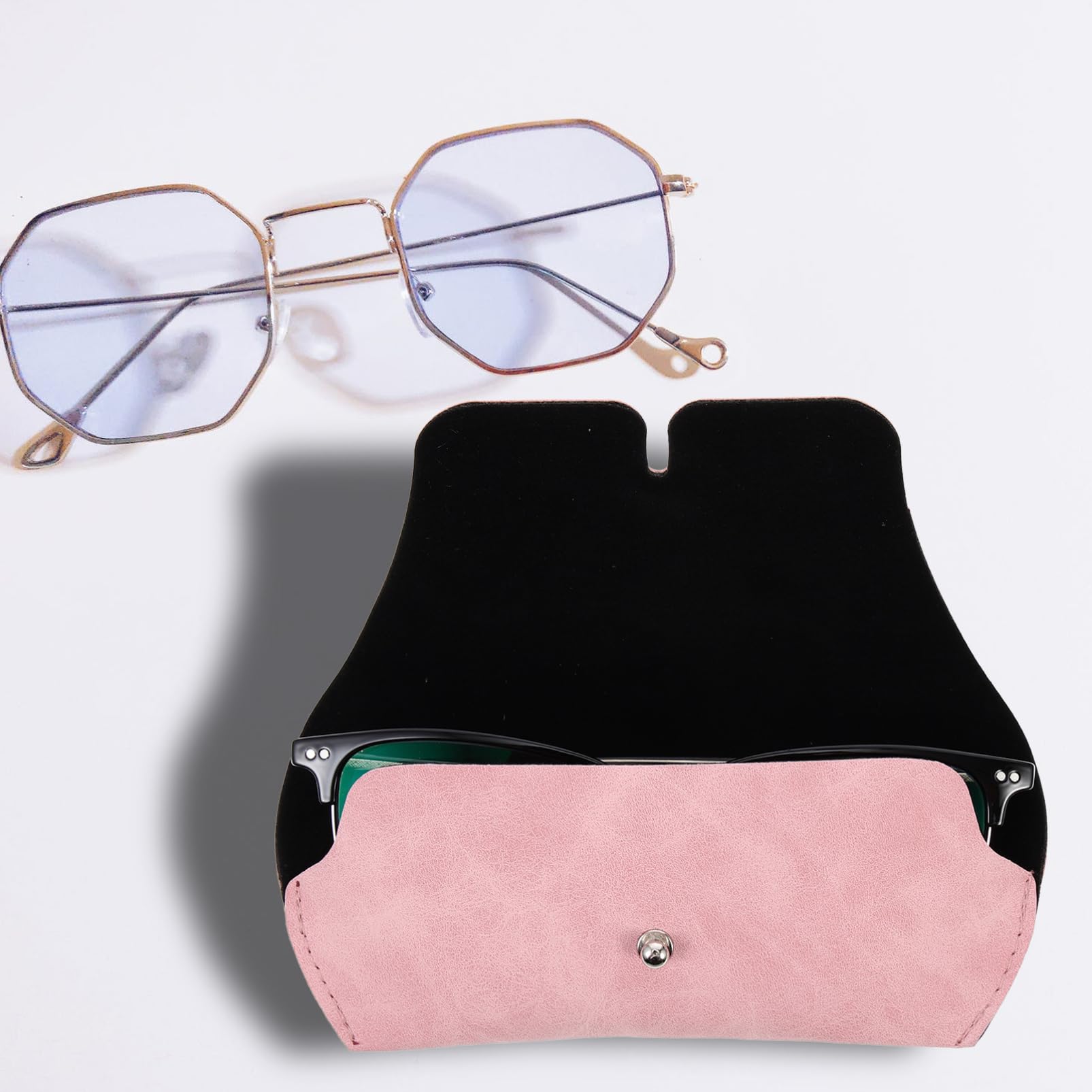 VALICLUD Custodia Per Gli Occhiali Visiera Occhiali Da Sole Alla Moda Uomini Borsa Impermeabile Per Occhiali Da Sole Sicurezza Organizzatore Di Occhiali Protettore Auto Pu
