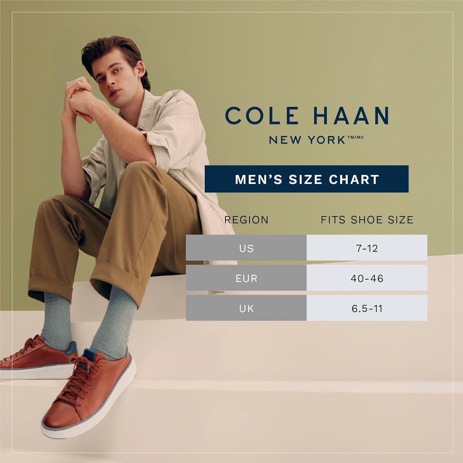 Cole Haan Men's No Show Comfort Cushion Liner Socks (2-Pairs) - Image 7