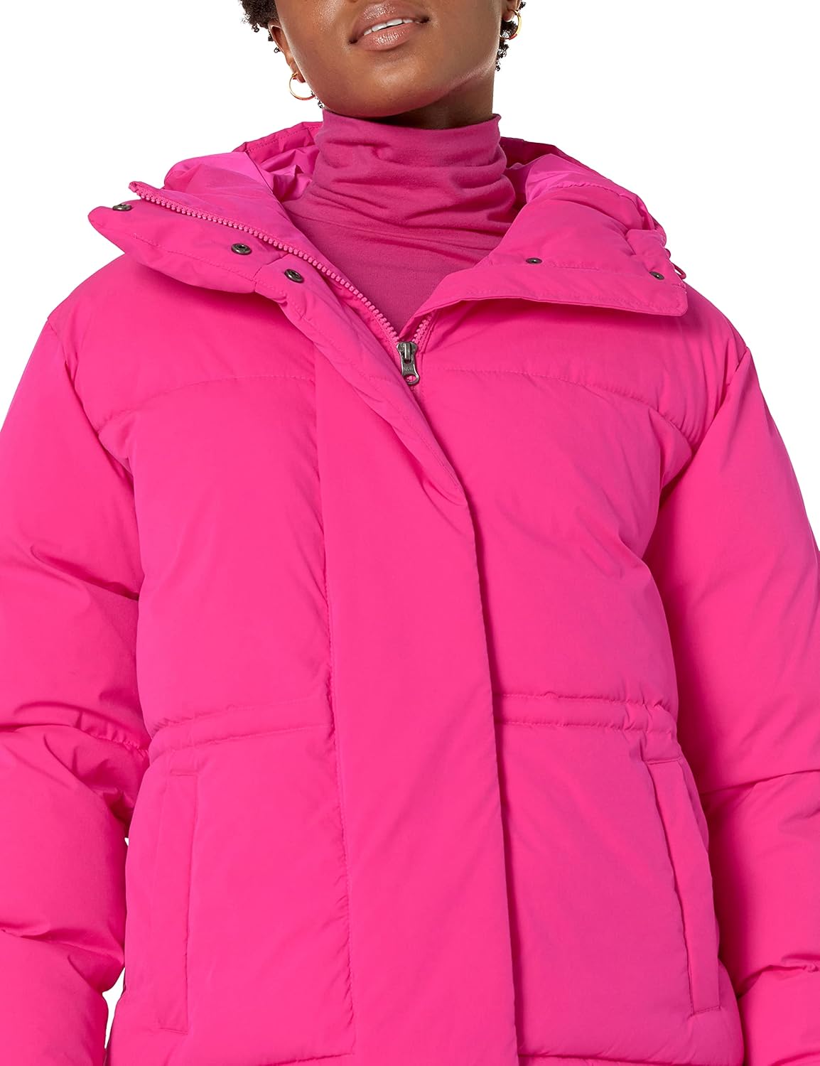 Amazon Essentials Women's Short Waisted Puffer Jacket (Available in Plus Size)