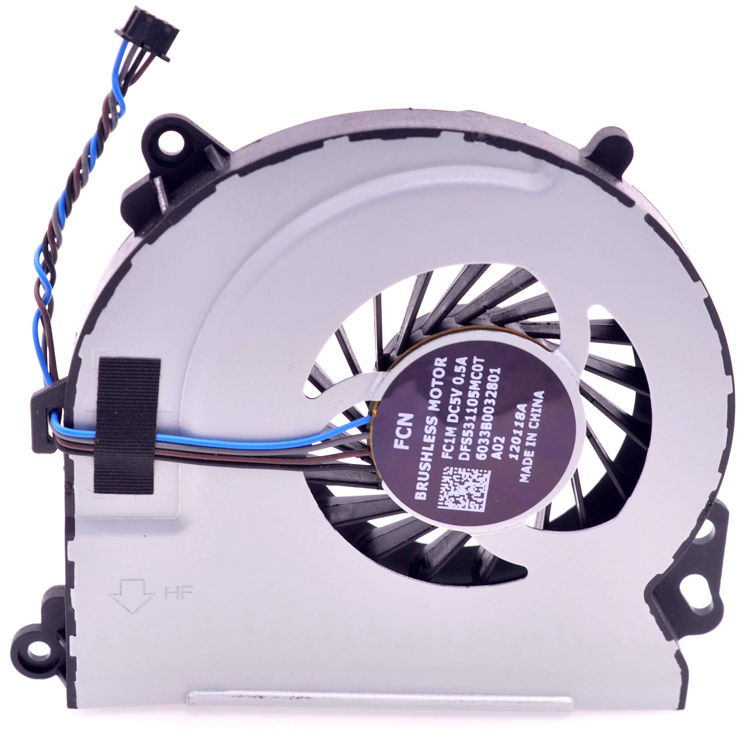 New CPU Cooling Fan for HP Envy 15-J TouchSmart 17-J 17T-J 17-J000 17-J100 M6-N M7-J 15T-J 15Z-J 15T-Q 15Z-Q 6043B0137901 722381-001 720539-001