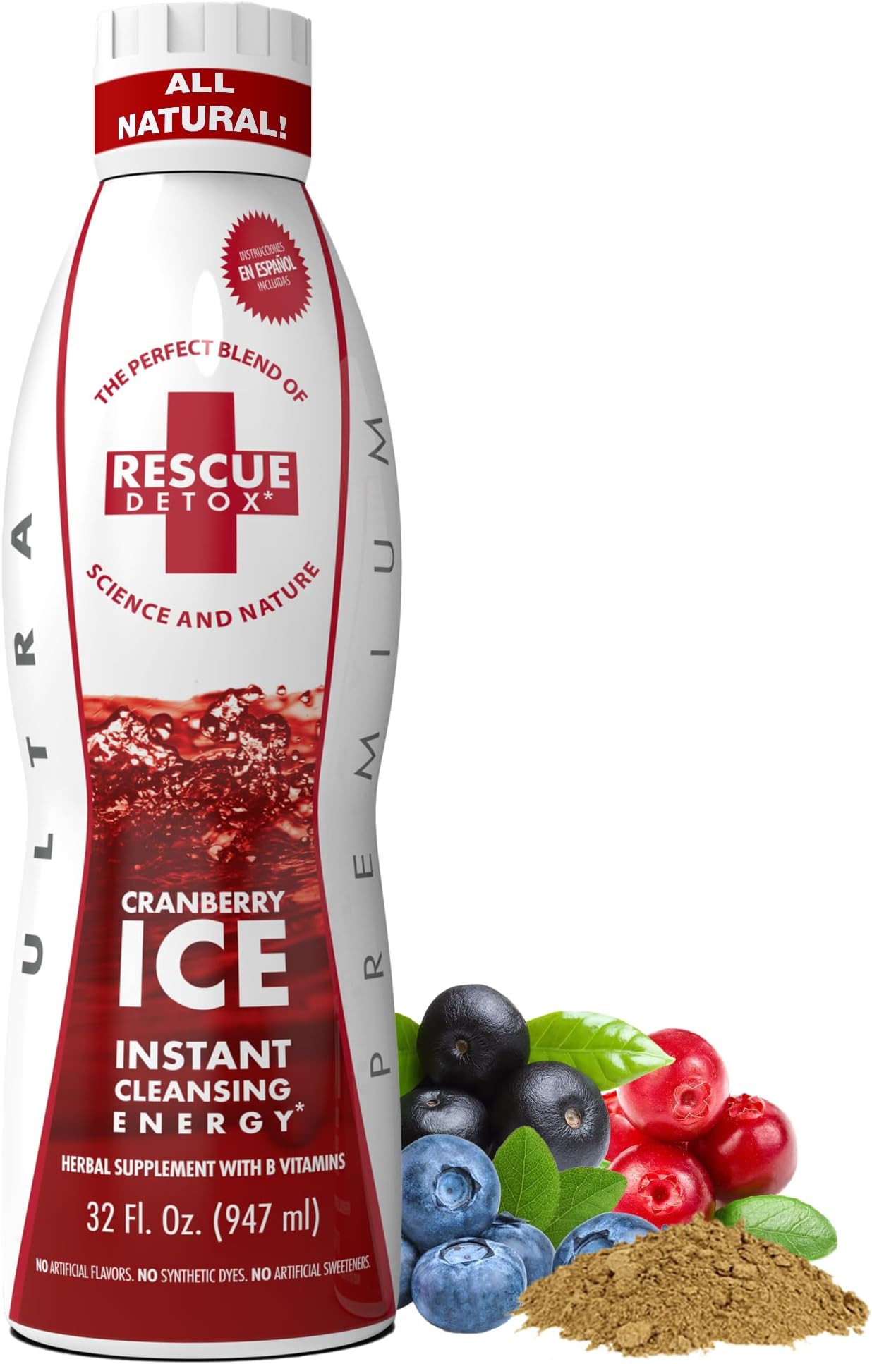 ICE - Cranberry Flavor - 32oz | Maximum Strength
