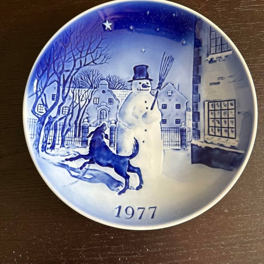 1977年 ロイヤルコペンハーゲン イヤープレート 美品 ロイヤルコペンハーゲン（Royal Copenhagen） イヤープレート