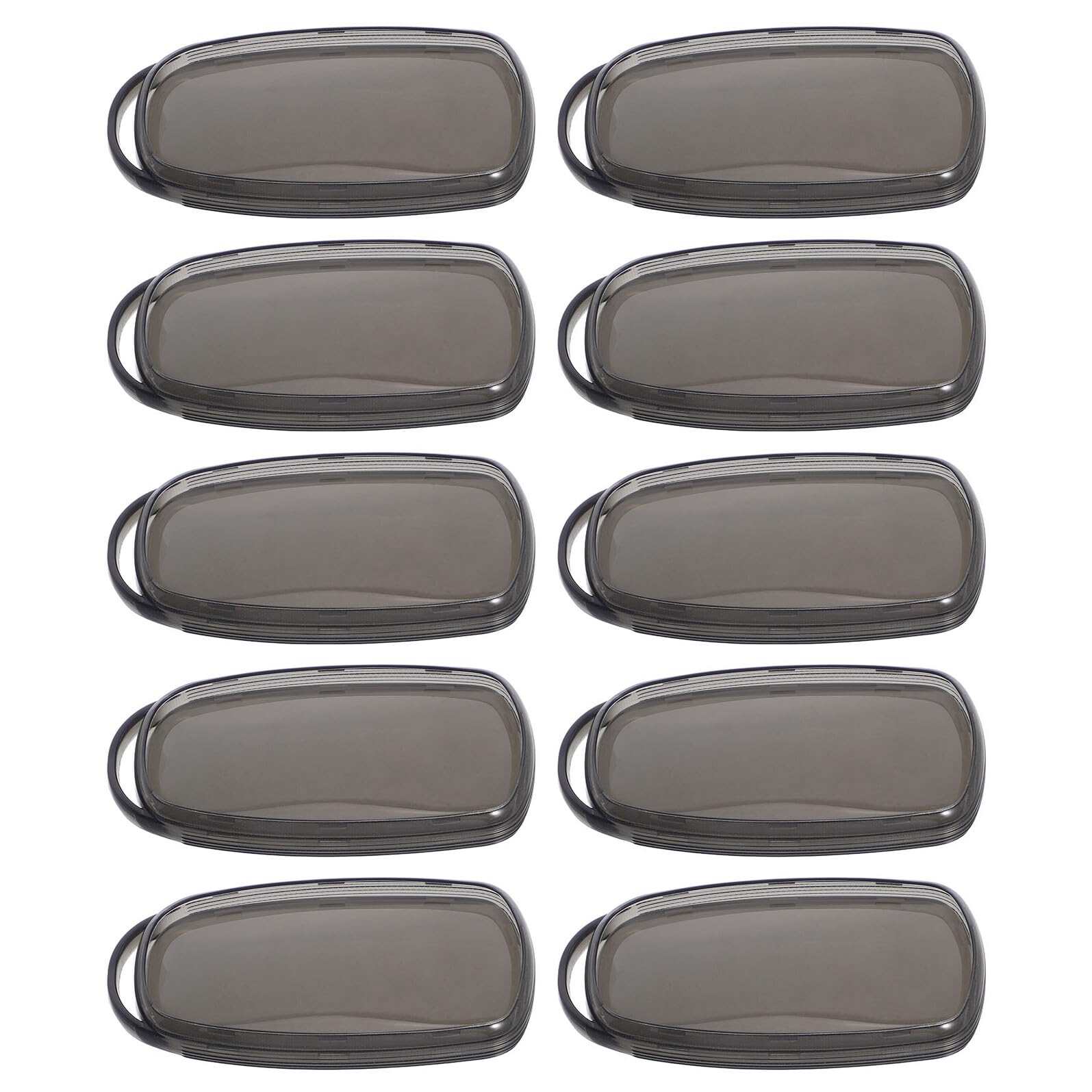 Coque de clé Chery légère et transparente noire pour les trajets et déplacements quotidiens