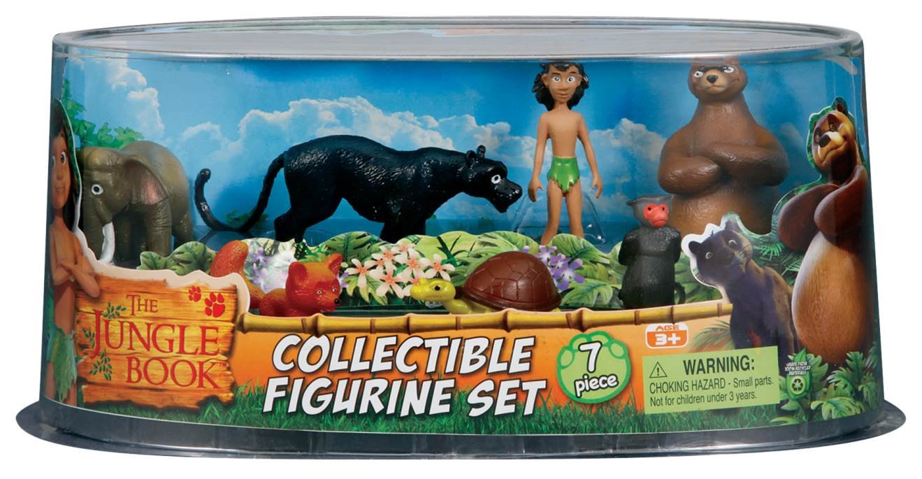 Buy Jungle Book 3 Jungle Book Figurine Value Set Mowgli Baloo Bagheera Boo Ponya Hathi Masha Online At Low Prices In India Amazon In