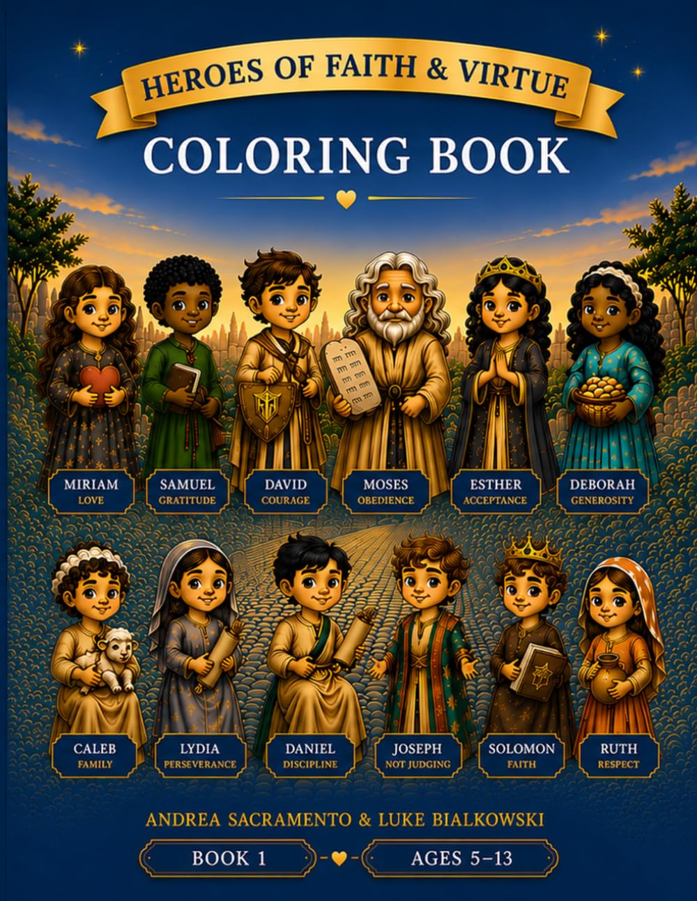 Heroes of Faith & Virtue Coloring Book: Rise Up Armor