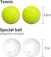 Vista 5 de Juegoal Outdoor Giant Yard Pong Game Set Outdoor Toss Game Throwing Game for Beach, Camping, Lawn and Backyard