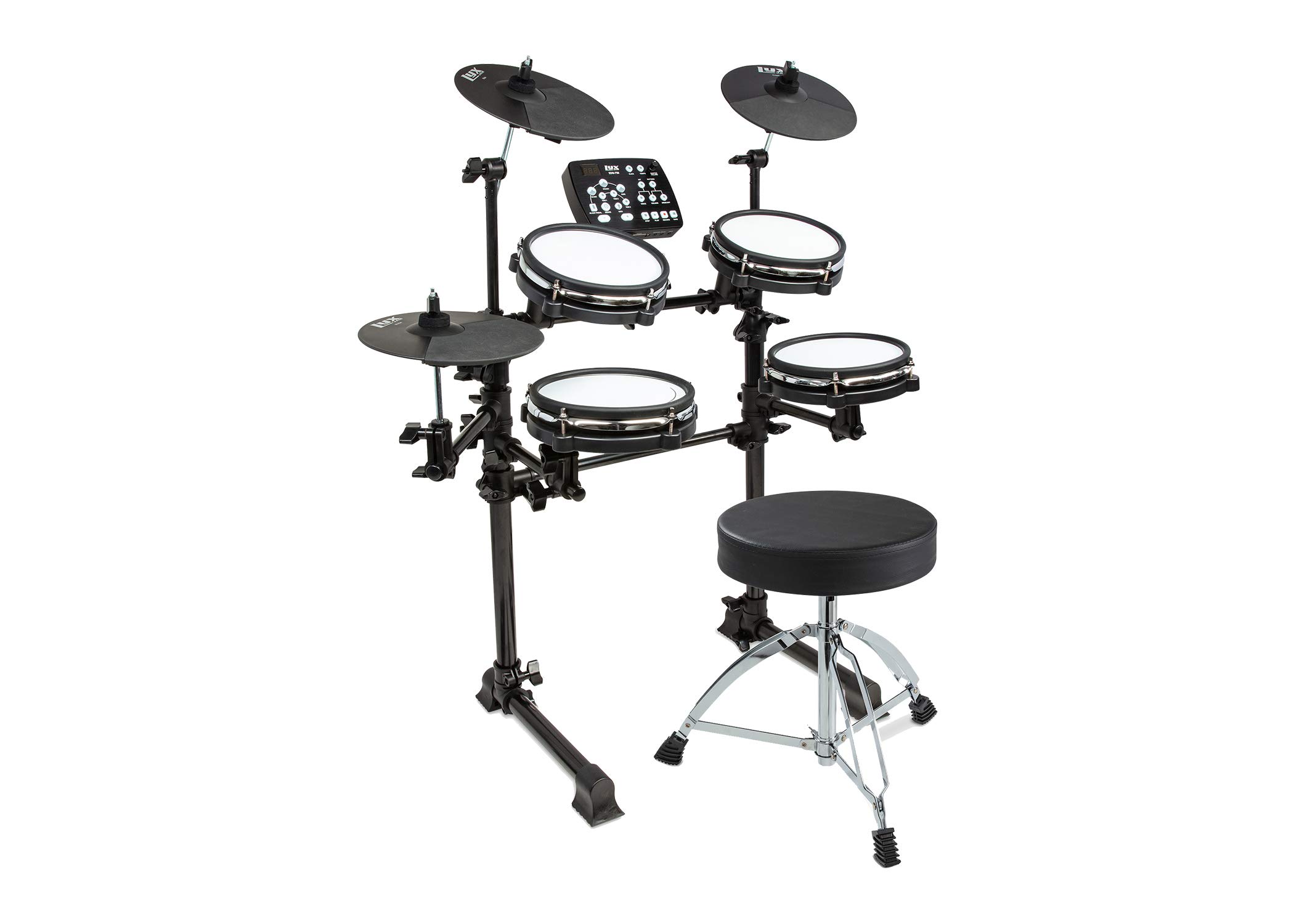 Buy LyxJam 7Piece Electronic Drum Kit Set, with Real Mesh Fabric 209