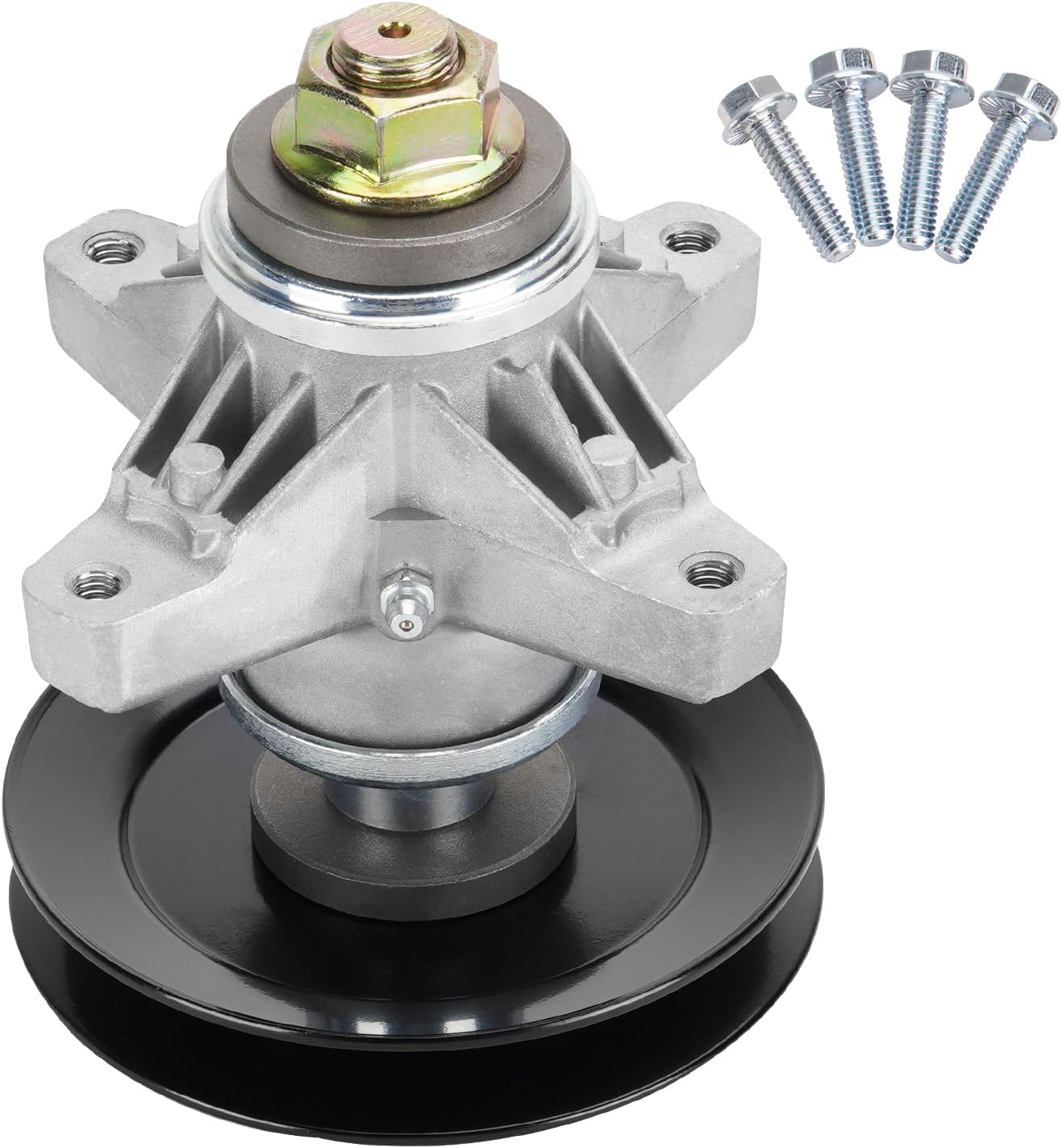 Mandrino Per Cub Cadet Ltx1045 Gruppo Mandrino Lama Di Ricambio Per Tagliaerba Cub Cadet - Compatibile LTX1045, LTX1046, Z Force S 46 Ricambio RP91804865TSB-1-4