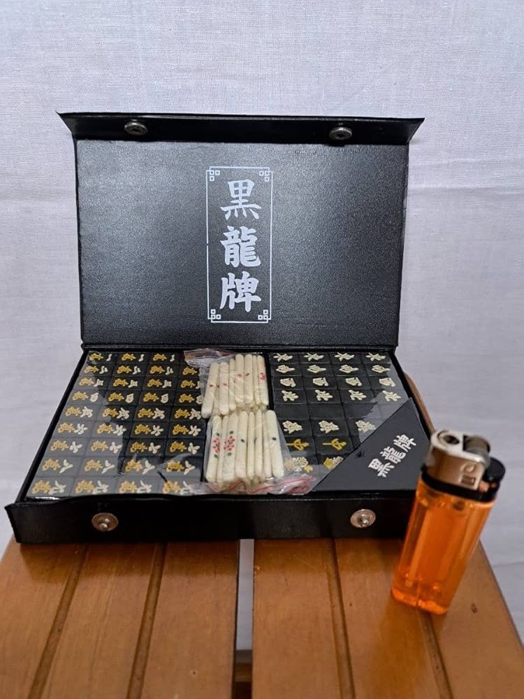 Amazon | 黒龍牌のミニ麻雀牌 | 麻雀 | おもちゃ