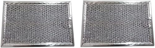 MaxLLTo Paquete de 2 filtros de grasa de repuesto para microondas LG EXV1511B LMH2016SB LMHM2237ST LMV1625B LMV1650ST LMV1831SB LMV2053ST01