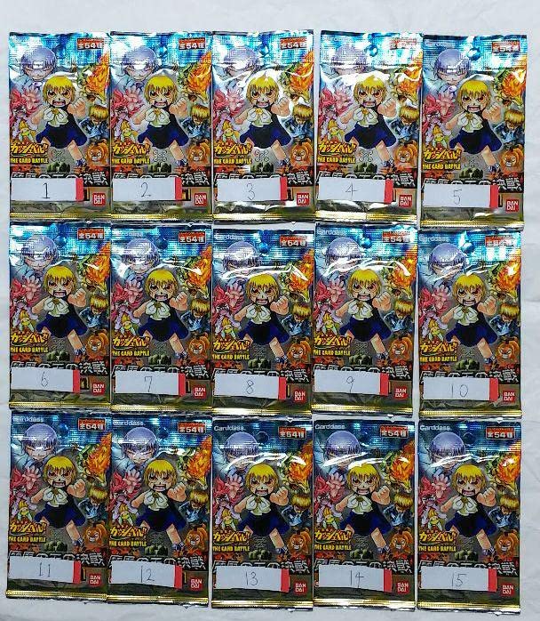 ガッシュ　魔界の王の決戦　カード　まとめ売り ガッシュ カード 魔界の王の決戦 前編 台紙 - メルカリ