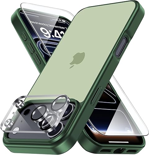 Miniatura 646 de Funda para iPhone 12, a prueba de golpes, para iPhone 12 Pro, protección contra caídas de grado militar, parte trasera dura, delgada, translúcida