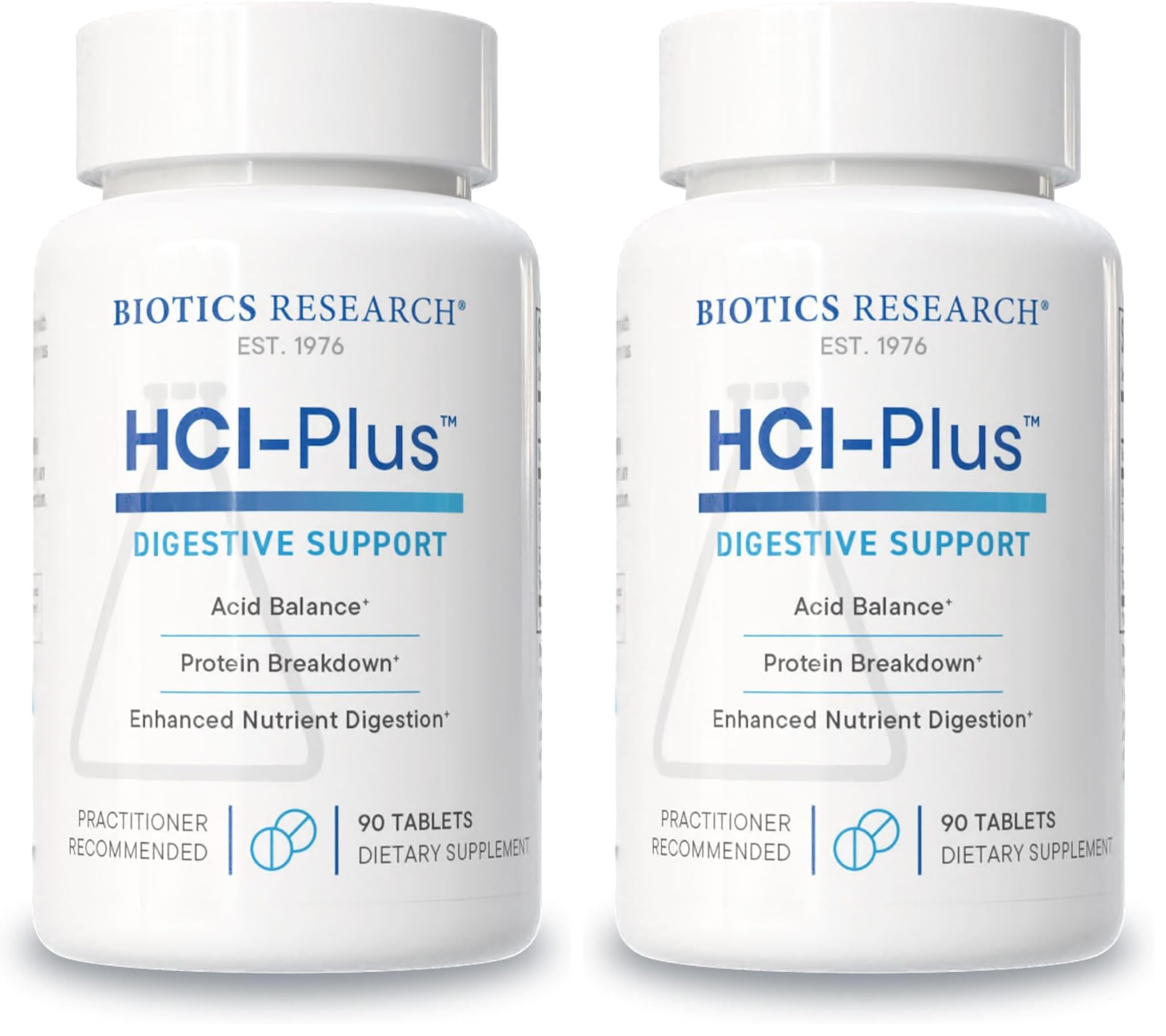 BIOTICS RESEARCH HCl Plus™Betaine Hydrochloride Pepsin Glutamic Acid 90Tabs — Amazon image 10