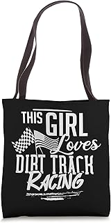 Dirt Track Racing Gift Sprint Car Racing Tote Bag